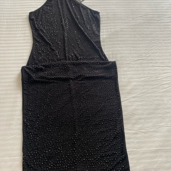 Long sheer rhinestone dress - Picture 3 of 3